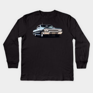 Classic Chevy Impala Kids Long Sleeve T-Shirt